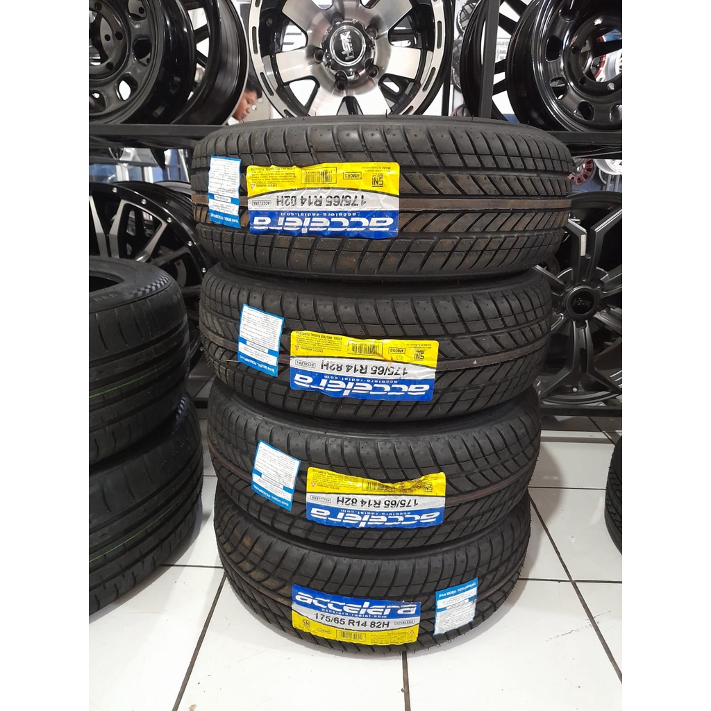BAN MOBIL TUBELES RING 14 MERK ACCELERA ACCELERA 175 65 R14 BAN MOBIL MURAH CIBINONG