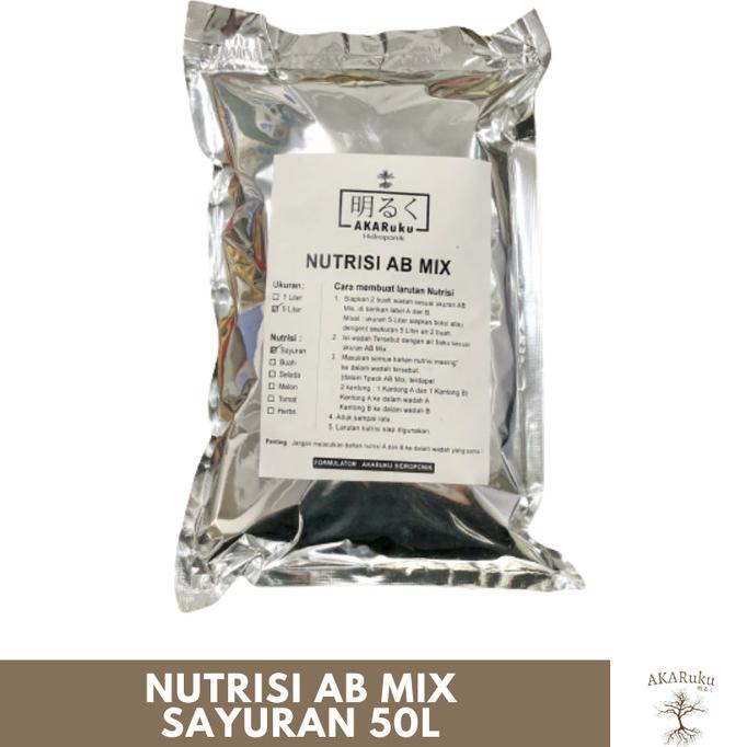 Nutrisi AB Mix 50L Sayur