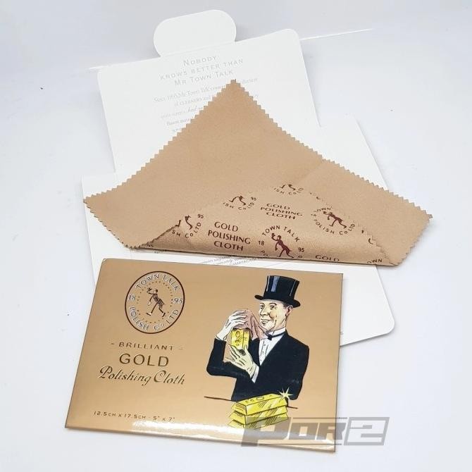 

Terlaris Cutting Polishing Cloth Gold Town Talk Kain Lap Emas Anti Tarnish Town Talk