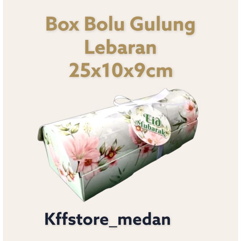 

Box Bolu Gulung Lebaran 25x10x9cm (per pcs)
