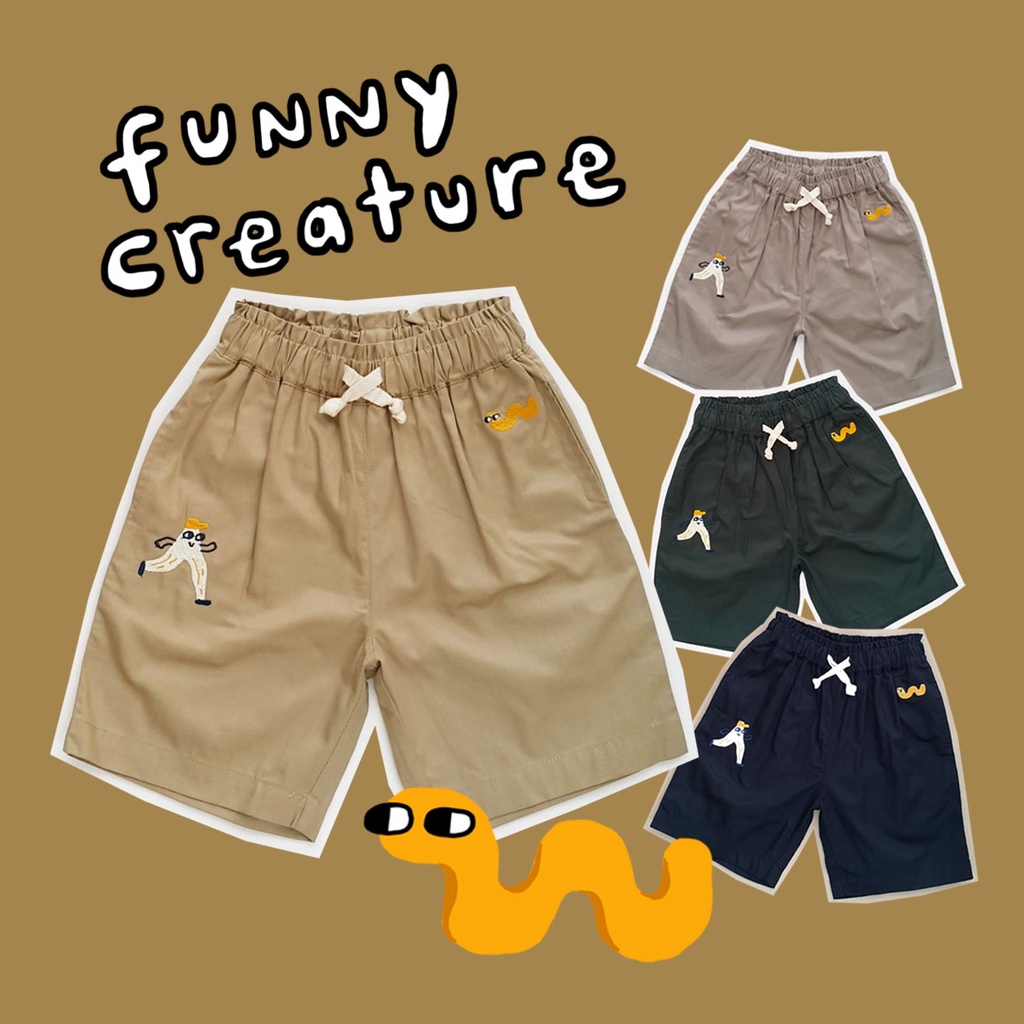 HEYTIMMY - Celana Pendek Twill Anak Laki Laki - Roy Short Pants
