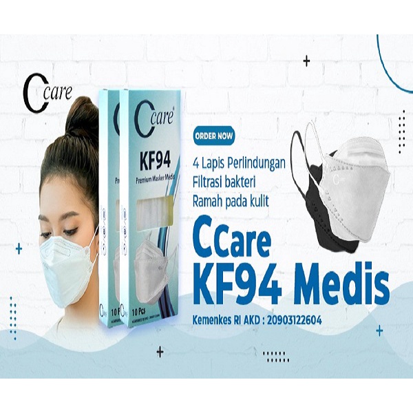 MASKER KF94 CCARE ISI 10 PCS