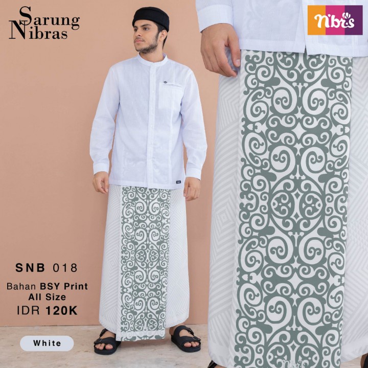 Sarung Nibras SNB 018 Original 100% by Nibras