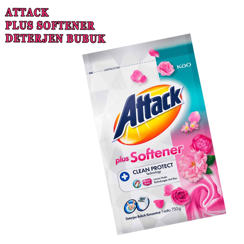 ATTACK ANTI BAU PLUS SOFTENER 750g