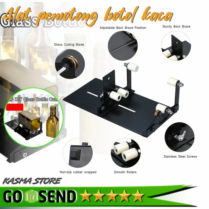 

Terlaris Cutting Alat Pemotong Botol Kaca Potong Gelas Cutting Wine Bottle Glass