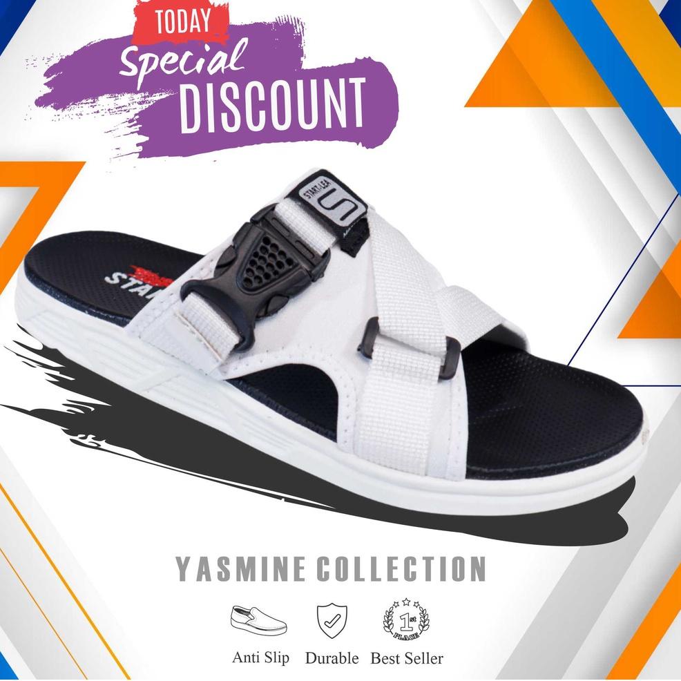 READY Sandal Korean Style Pria - Sendal Gunung Selop Termurah - Sandal Import Ori Terlaris - Sendal 