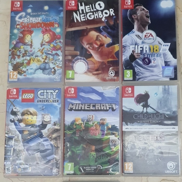 Caseku Kaset Nintendo Switch/Nintendo Switch/Mario/Nintendoswitch Kaset/Bekas