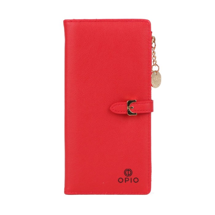 dompet panjang wanita OPIO 16 ORIGINAL Merah E4R9 bisa cod original original viral model baru slingb