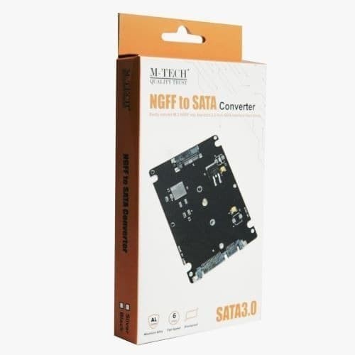 M-tech Converter SSD M.2/M2 NGFF TO SATA 2.5" 3.0