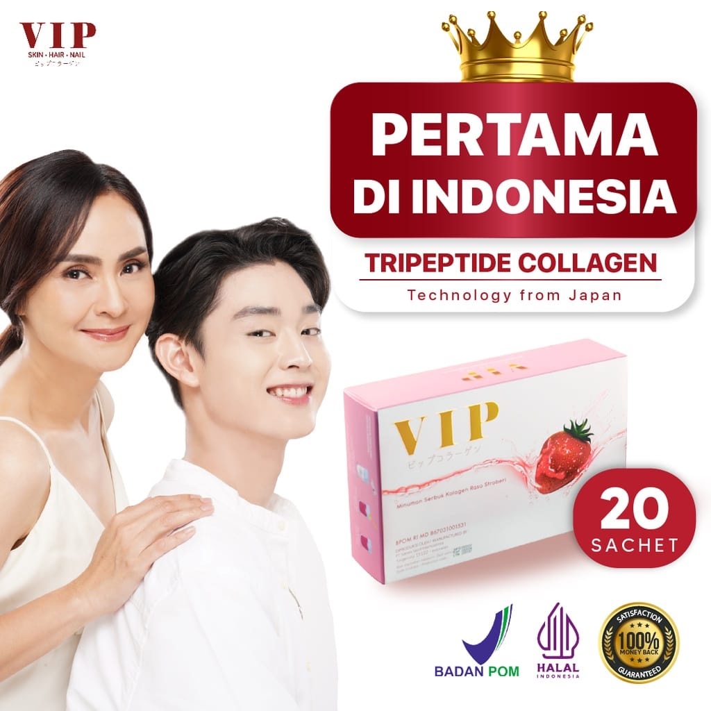 vip minuman collagen premium bpom whithening and glowing drink