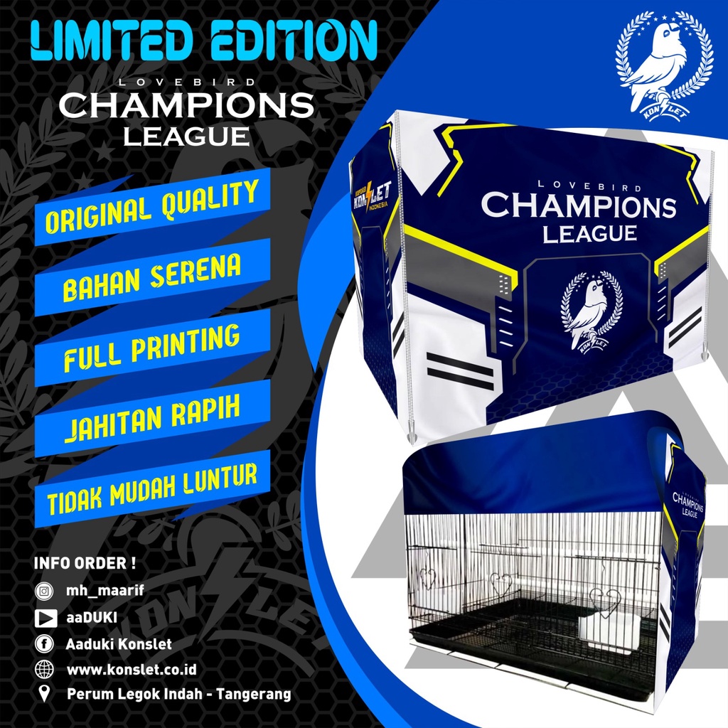 Krodong Kotak Liga Champions Jersey Konslet aaDUKI