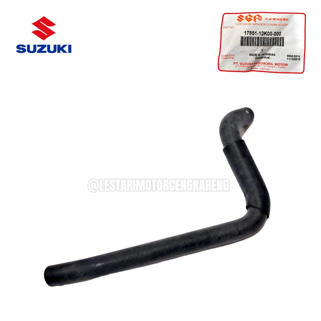 SELANG RADIATOR SATRIA FU FI INJEKSI BAGIAN IN 17851-12K00-000 SGP