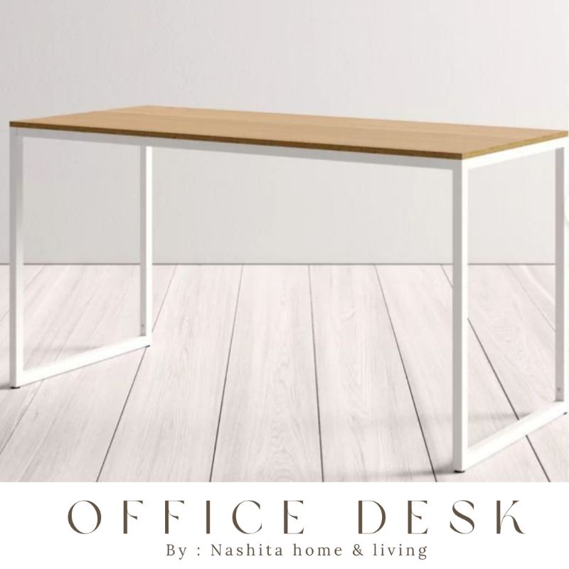 Meja kerja kantor minimalis Office besi