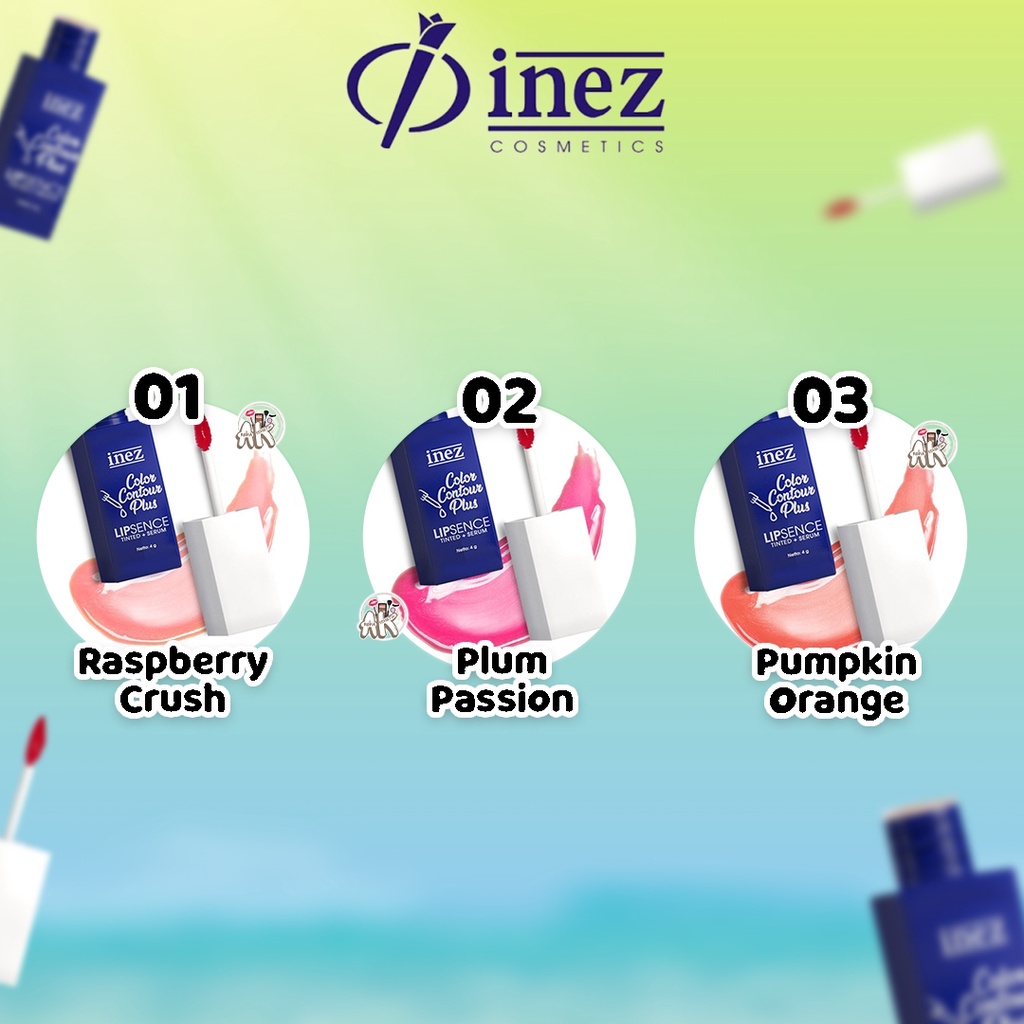 INEZ COLOR CONTOUR PLUS SERIES ( TRUE MATCH LIQUID CONCEALER / COLOR CONTOUR PLUS LIPSENCE )