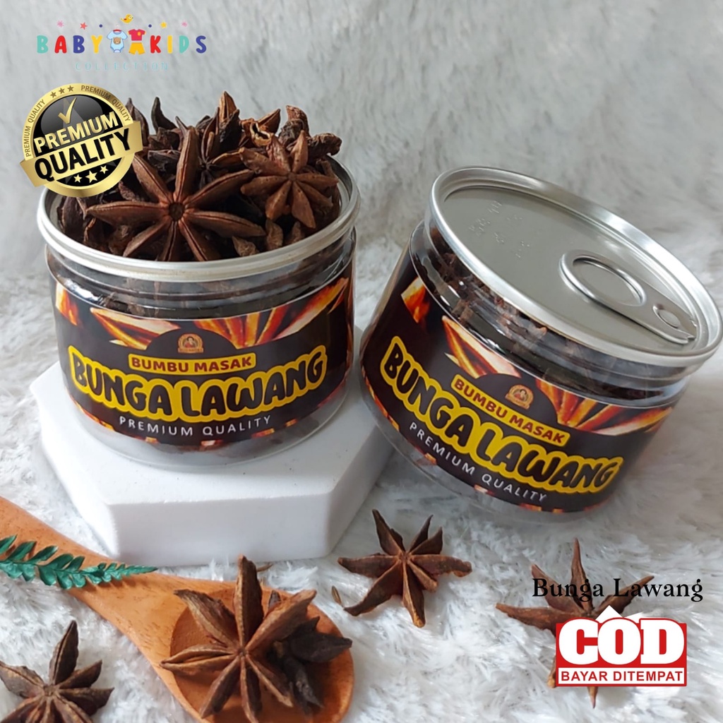 

Can - Rempah Bunga Lawang Bumbu Pekak Star Anise Kualitas Premium