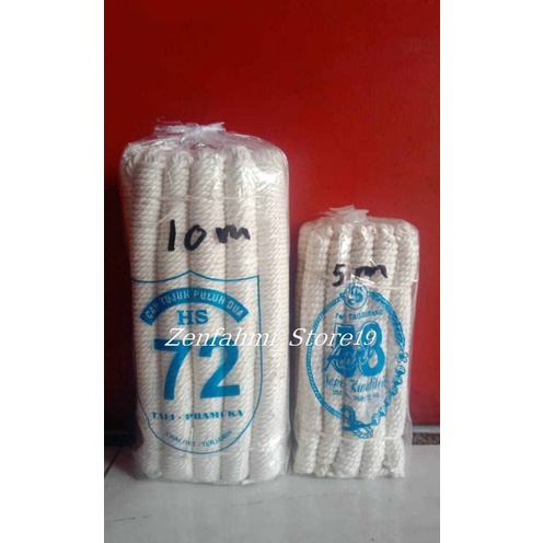GROSIR TALI TENDA PRAMUKA/TALIKOOR SERAT TISSU&KATUN/TALI TAMBANG PRAMUKA ISI 10 PCS