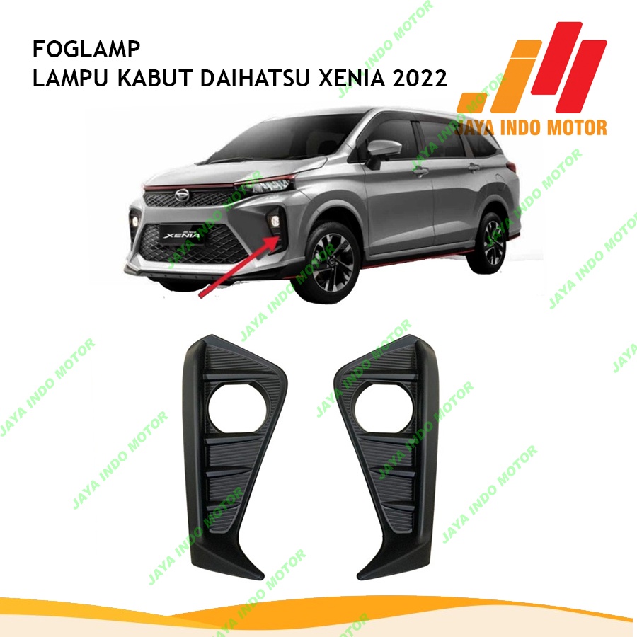 Foglamp Xenia 2022 1 set kabel + switch mika kaca