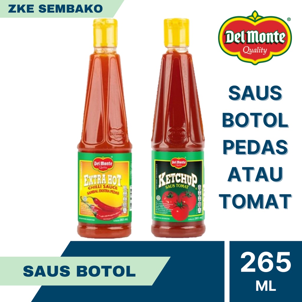 

Saus Sambal / Tomat Delmonte 265ml