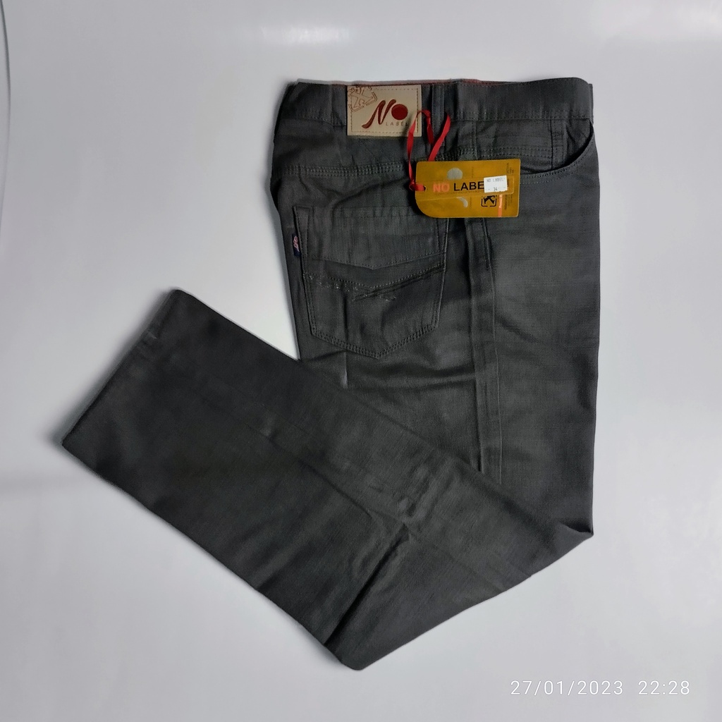CHINOS Celana Panjang Pria Standar Reguler Size 28-39
