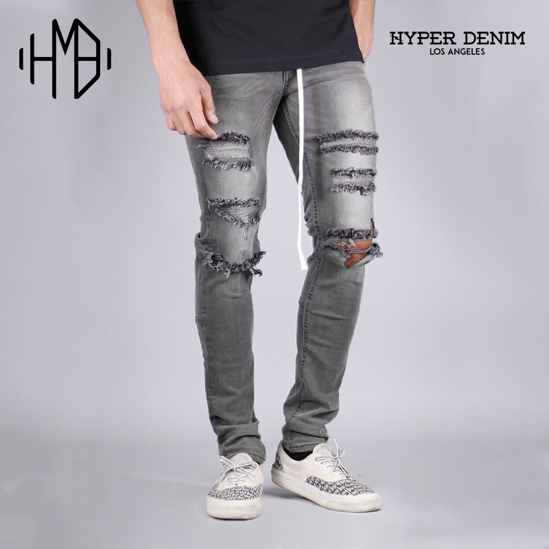 Hyperdenim Grey Mufa Jeans Hyper Denim