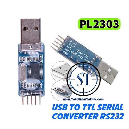 Kit PL2303 Converter USB to TTL Serial ( PL 2303 H / 2303 ) BB-18