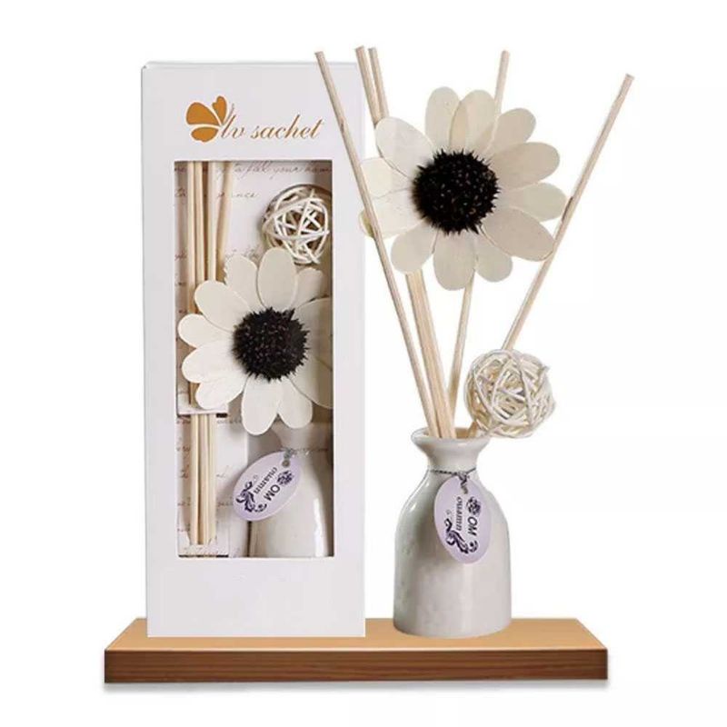 Taffware HUMI Pengharum Ruangan Reed Diffuser with Rattan Stick 30ml - OZ2023 Osmanthus / Lavender / Jasmine / Rose / Lily