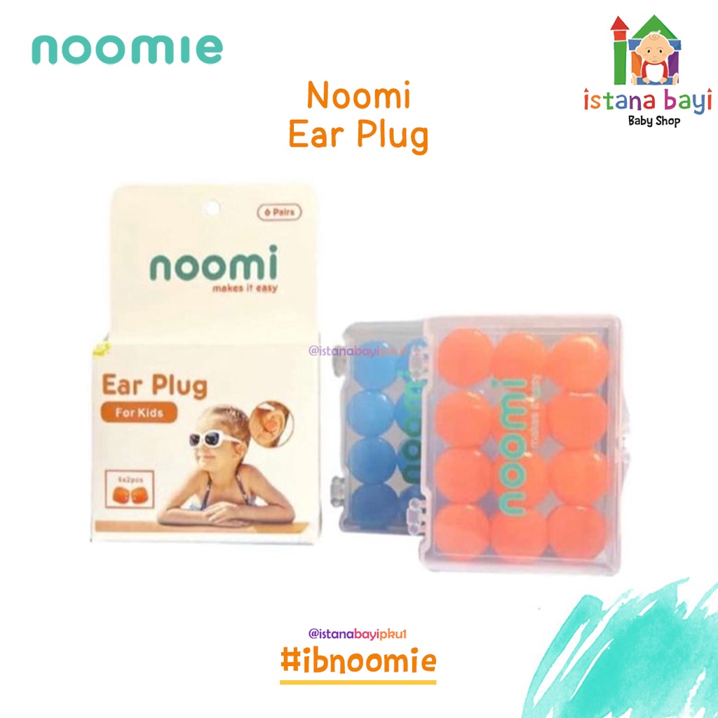 Noomi Ear Plug For Kids - Penutup telinga anak