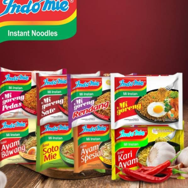 

☈ PROMO Mie Indomie Goreng Dan Kuah ALL VARIAN Isi 40 Pcs Per Dus ♝