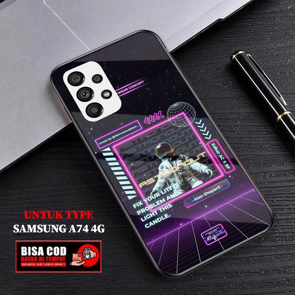 Case Samsung A74 4G - AGM CASE - Fashion Case hp Samsung A74 4G - Casing hp Samsung A74 4G - Silikon