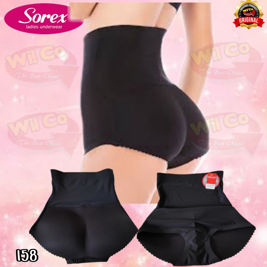 K158 - (Harga Per 1Pcs) KORSET CELANA BUSA WANITA SHAPEWARE PEMBENTUK BODY SEXY SOREX SIZE S - XL