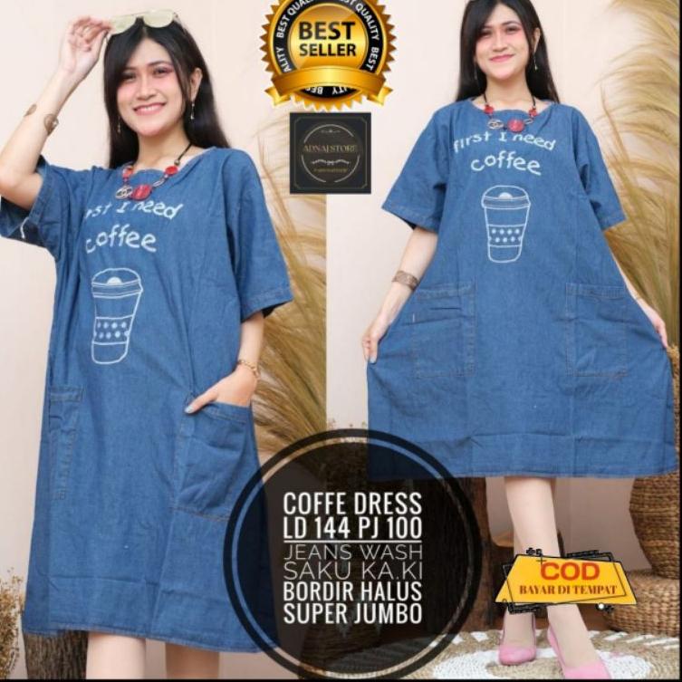 dress jeans wanita /dress jeans jumbo/dress levis/dress jumbo bsize/daster jeans/daster levis SALE
