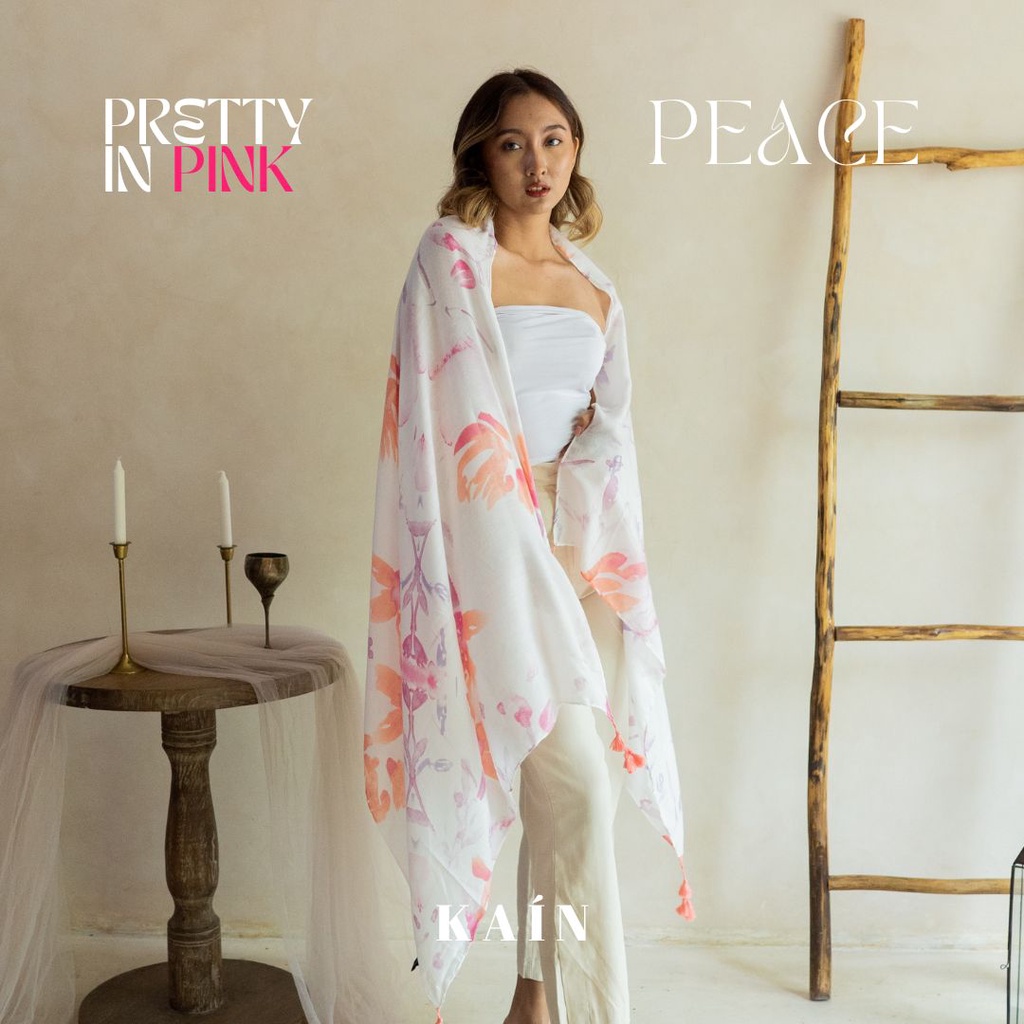 SHOPKAIN Peace Shawl - PRETTY IN PINK