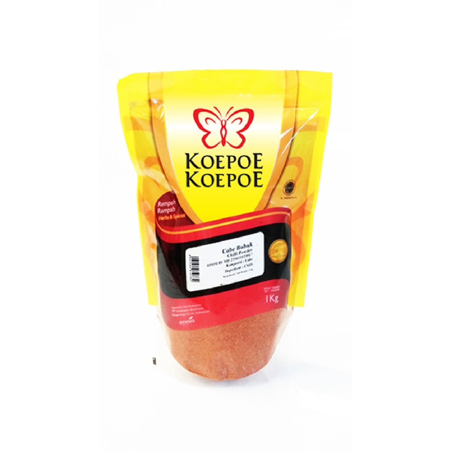 

CABE BUBUK KOEPOE-KOEPOE 1KG CHILI POWDER