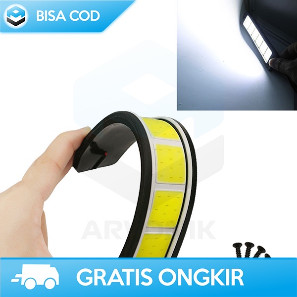 LAMPU LED FOGLAMP MOBIL LAMPU KABUT 6 LED 12V WATERPROOF COOL WHITE