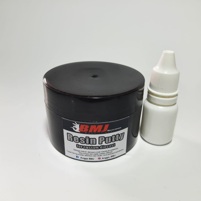 BMJ RESIN PUTTY - RESIN DEMPUL DIECAST CUSTOM BODYKIT TERLARIS