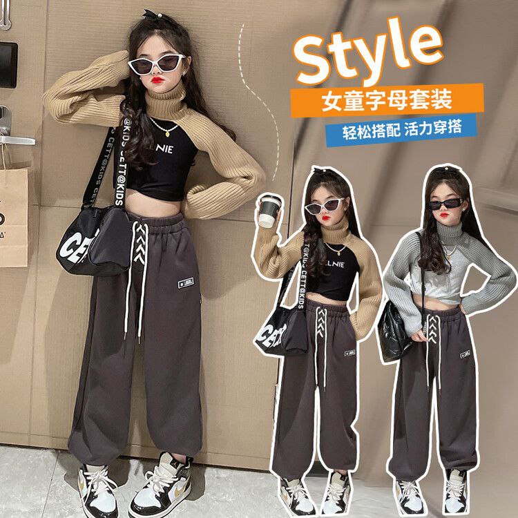 [JEWELS KIDS] POLEINE FASHION SET/ SETELAN BAJU DANCE ANAK TANGGUNG IMPORT/SETELAN BAJU CROP SPORTY 