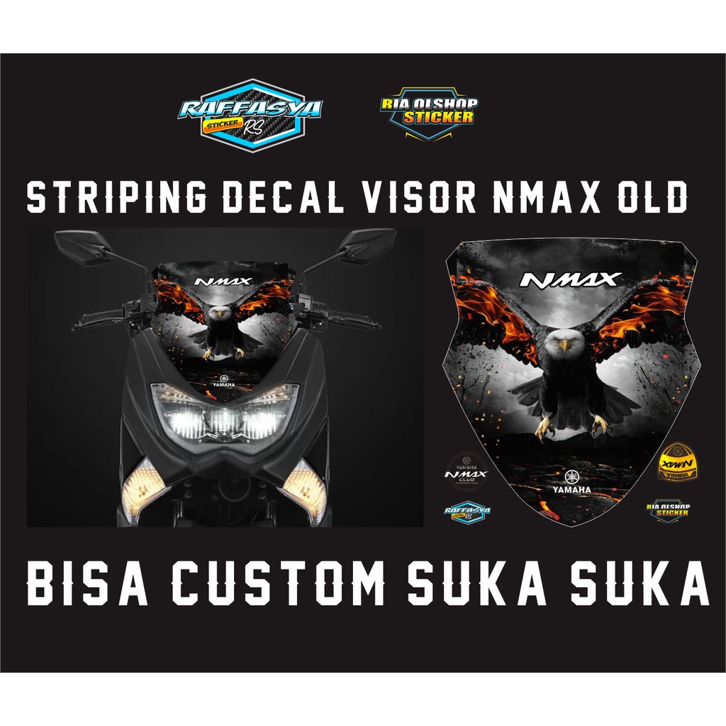 STRIPING VARIASI DECAL NMAX OLD ELANG STIKER PRIN