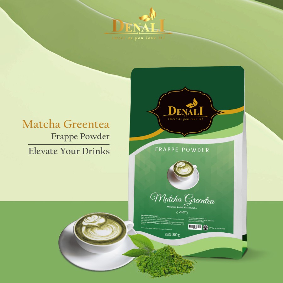 

Denali Powder Matcha Greentea (Matcha Greentea Denali)