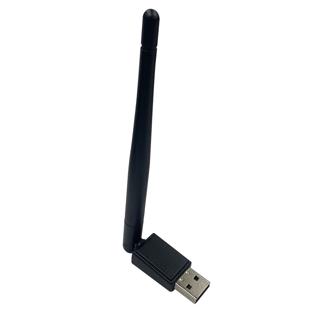 Taffware WiFi USB Adapter 802.11N 150Mbps 3dBi MT7601 with Antena - Black