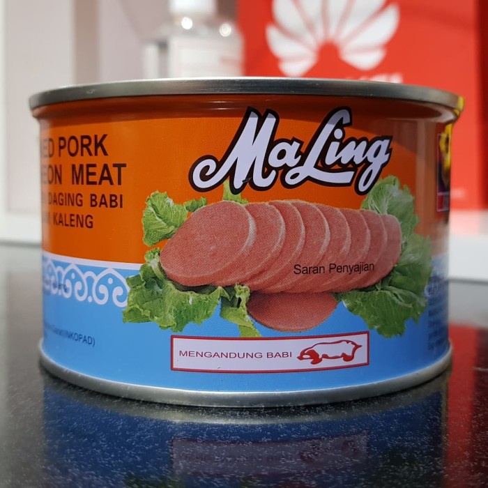

Maling/Ma Ling Tts Luncheon Meat 397Gr Non Halal