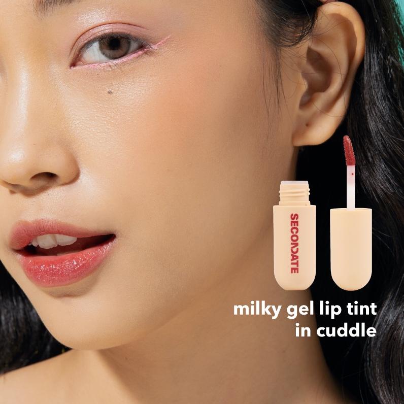 ➢ SECONDATE Milky Gel Lip Tint Cuddle ✾