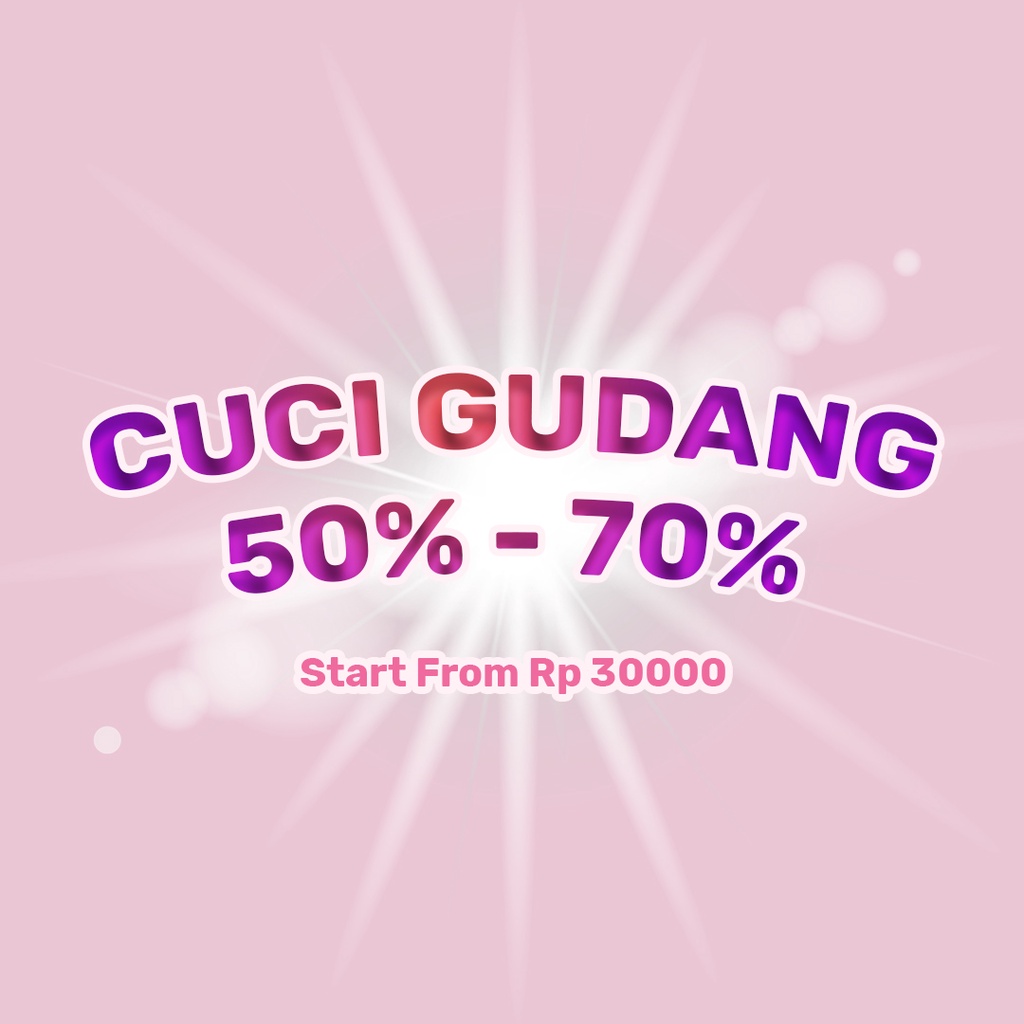 CUCI GUDANG SKINCARE MAKEUP 30k - 100k