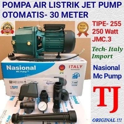 POMPA AIR LISTRIK JET PUMP NASIONAL 255