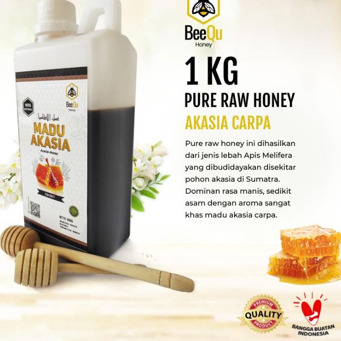 

❂ Murni Asli Akasia Carva Carpa Riau 100% Pure Raw Honey - BeeQu Honey ✯