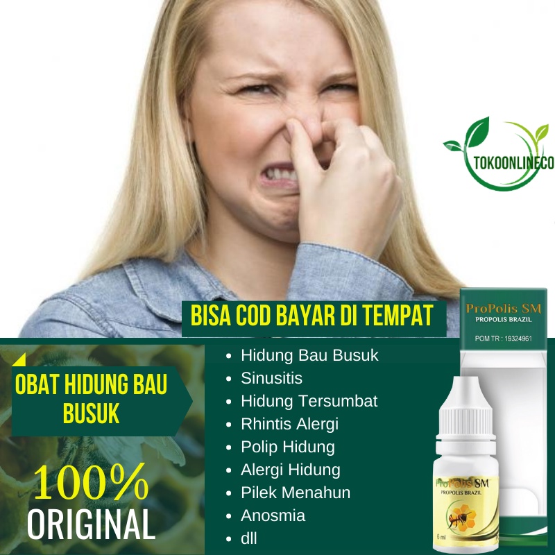 Obat Untuk Hidung Berbau Busuk , Obat Hidung Yang Bau , Hidung Berbau Tak Sedap | PROPOLIS SM