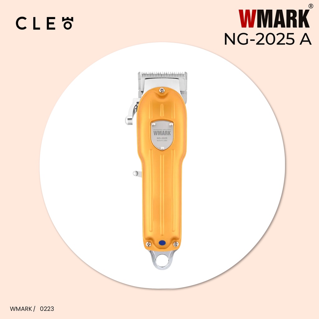 Wmark 2025A Hair Clipper - Alat Potong Rambut Professional 100% Ori