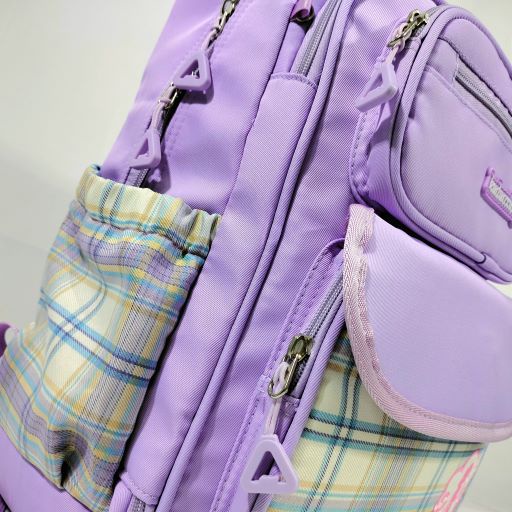 Tas Ransel Anak Sekolah Perempuan Besar SD Import Backpack Sekolah Cewek Pintu Kulkas 991