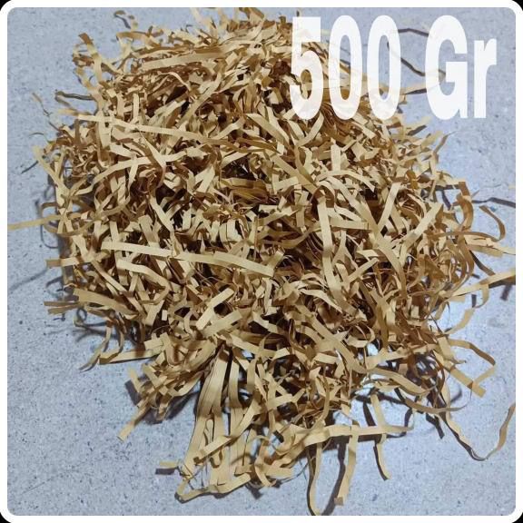

Shredded Paper / Kertas Cacah Isi 500 gr Samson / Kraft 75 GSM Parisindo
