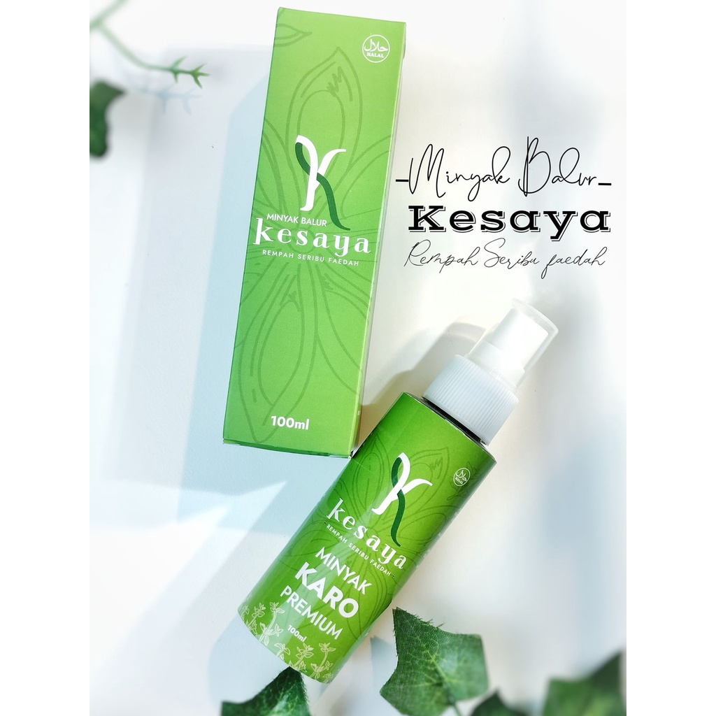 Minyak Karo Azkia Kesaya Premium Original 100 ml alami massage oil baby minyak pijat bayi minyak kelapa minyak karo kesaya