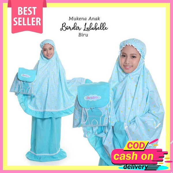 Firsya Hijabkids Mukena Anak Balita 2-5 Tahun Bahan Katun Rayon Adem Dan Nyaman Mukena Anak Perempua